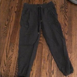 Distressed joggers